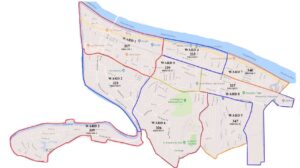 City of St. Albans Council Ward & Voter Precinct Map