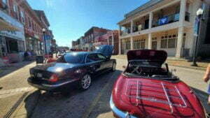 Coffe & Cars on Main Street in St. Albans June 25 2022