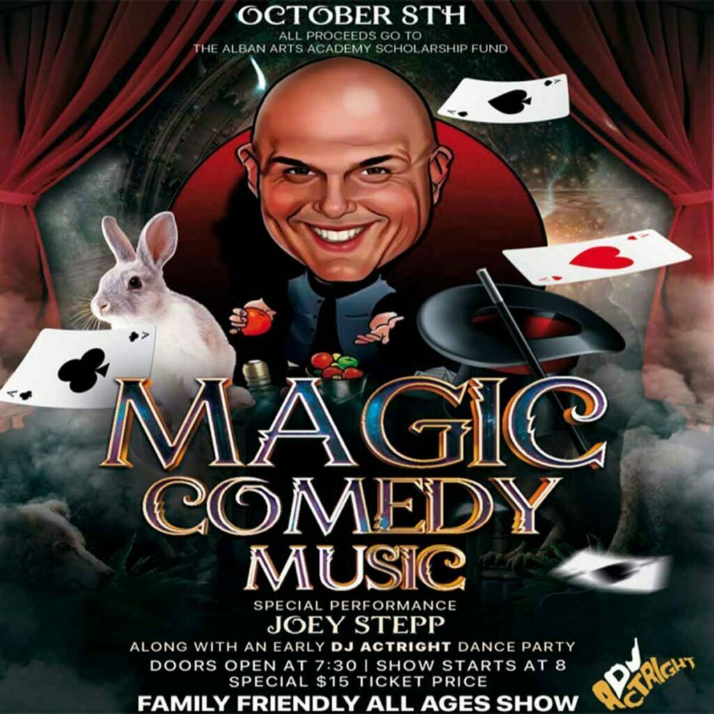 Alban Arts Center Presents Magic of Joey Stepp