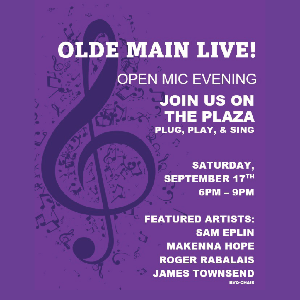 Olde Main Live - Open Mic Night - St. Albans, WV