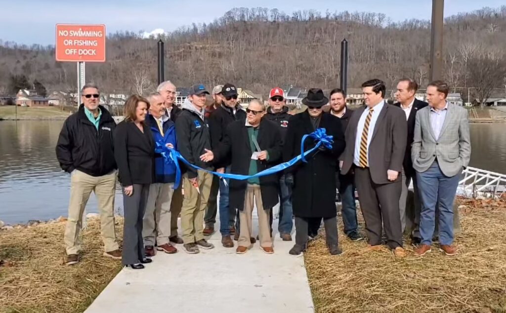 Ribbon Cutting Roadside Park to Commemorate Completion of Construction Project