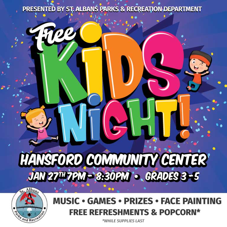 Free Kids Night - Hansford Center - St. Albans 1 free kids night out jan 27 0qRqht.tmp