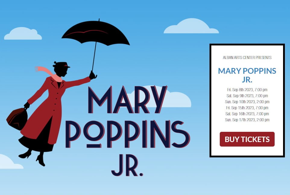 Alban Arts Center Presents Mary Poppins JR