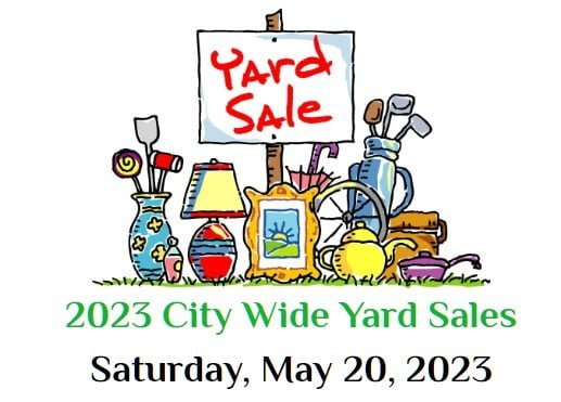 St. Albans City Wide Yard Sale 2023. May 20, 2023