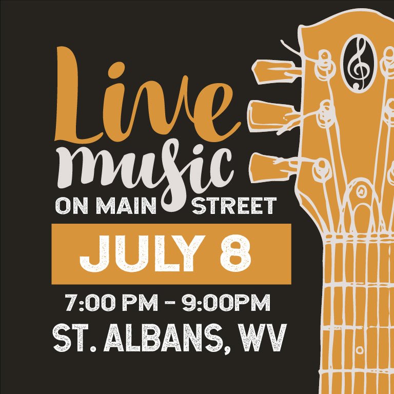 Live Music on Main Street St. Albans, July 8th 7:00PM - 9:00PM