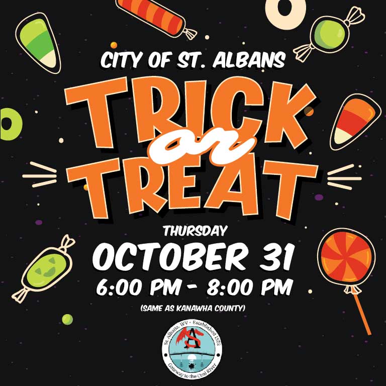 Trick or Treat - October 31 - 6pm - 8pm