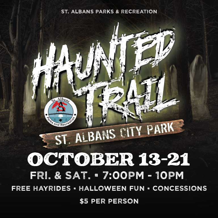 2023 St. Albans Haunted Trail at City Park