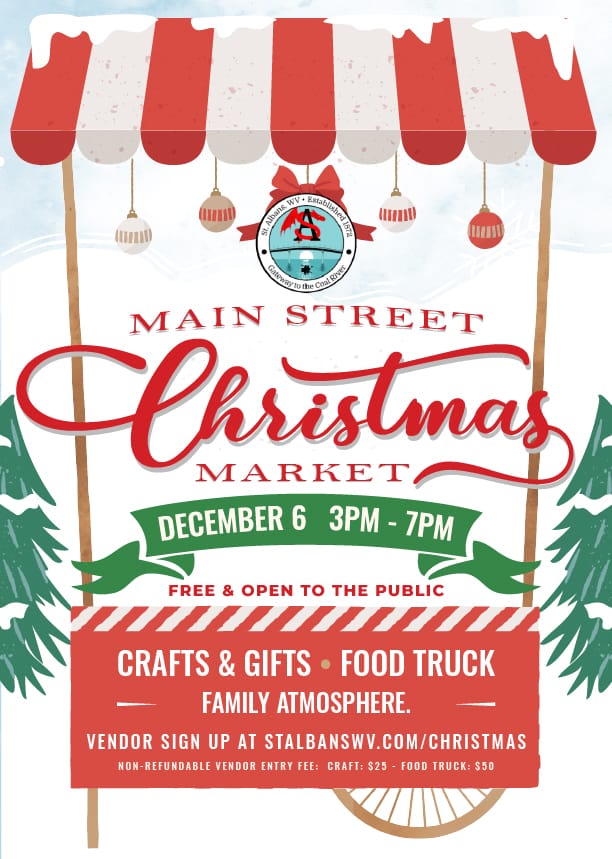 Experience the St. Albans Christmas Market on Dec 6, 3-7 PM! Enjoy crafts, food trucks, and holiday entertainment. Free to attend, vendor spots available.