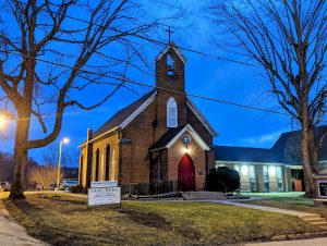 Join the 2024 St. Albans Historic Homes Tour on Dec 14, 4-7 PM. Explore historic churches and enjoy a bell ringing at 6 PM. Tickets $10, free for members.