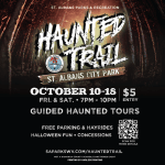 haunted trail 2025 poster print AUsBal
