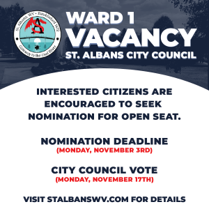 City Council Seat in Ward 1 Vacancy - November 2025