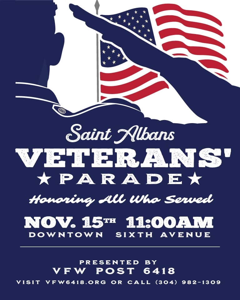 2025 St. Albans Veterans' Parade 2 Join the 2025 St. Albans Veterans' Parade on November 15, 2025! Line up at 9:30 AM, parade starts at 11:00 AM. Registration required. Celebrate and salute our veterans!