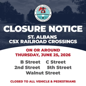 2026 csx railroad crossing closure 2026