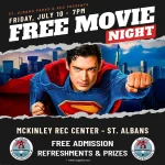 free movie night superman 2025 july 10 2026 JPG 1