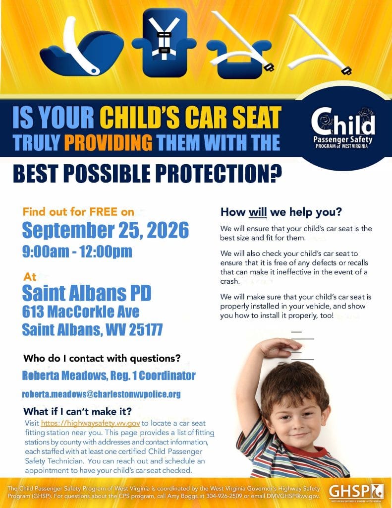 child safety program child safety seats check